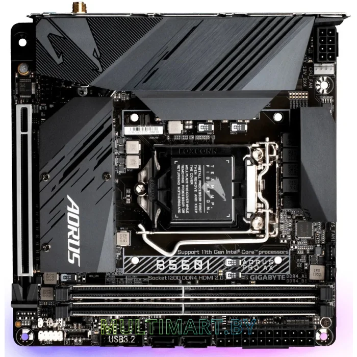 Материнская плата Gigabyte Aorus B560I Pro AX (rev. 1.0)